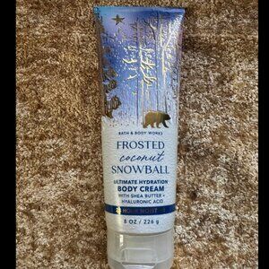 Bath & Body Works Frosted Coconut Snowball Body Cream